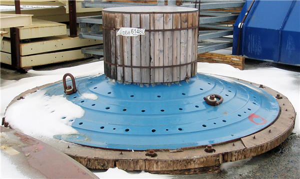 ALLIS CHALMERS 9' x 12' Regrind Ball Mill with 500 HP Motor